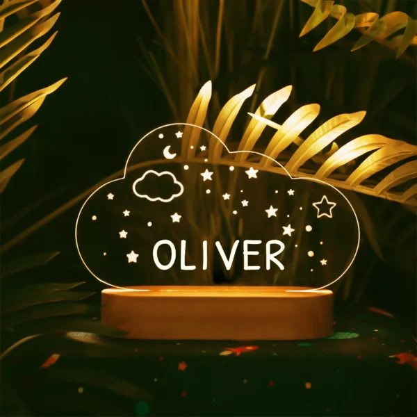 Personalized Baby USB Night Light – Custom Kids Lamp - Image 14