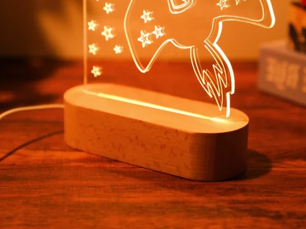 Personalized Baby USB Night Light – Custom Kids Lamp - Image 20