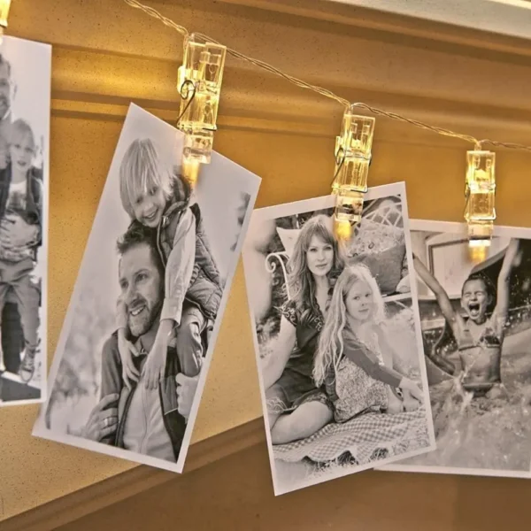 Photo Clip Light Banner – Party & Celebration Decor - Image 2