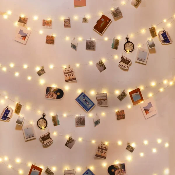 Photo Clip Light Banner – Party & Celebration Decor - Image 21