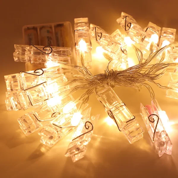 Photo Clip Light Banner – Party & Celebration Decor - Image 6