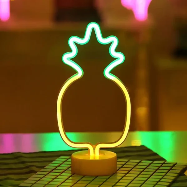 LED Neon Night Light – Flamingo, Unicorn & More - Image 12