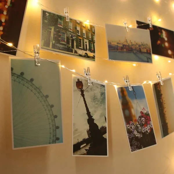 Photo Clip Light Banner – Party & Celebration Decor - Image 23