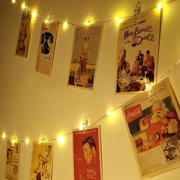 Photo Clip Light Banner – Party & Celebration Decor - Image 18