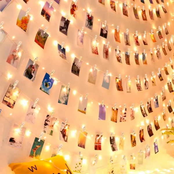 Photo Clip Light Banner – Party & Celebration Decor - Image 4
