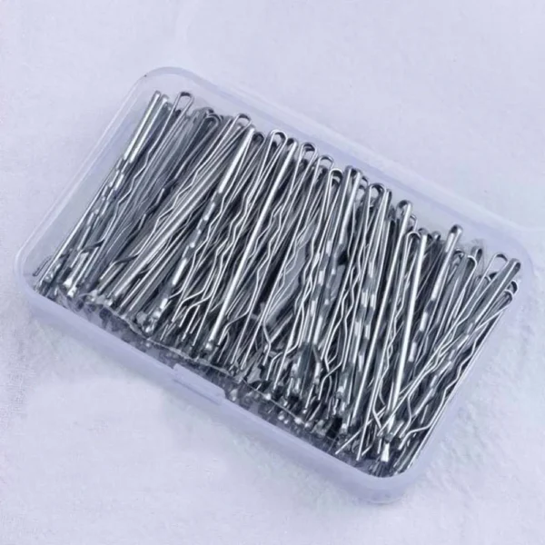150Pcs Metal Bobby Pins Hair Clips for Women & Girls - Image 9