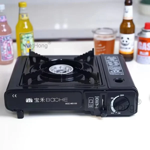 NetHong Portable Single Burner Gas Stove for Outdoor BBQ & Camping - Image 3
