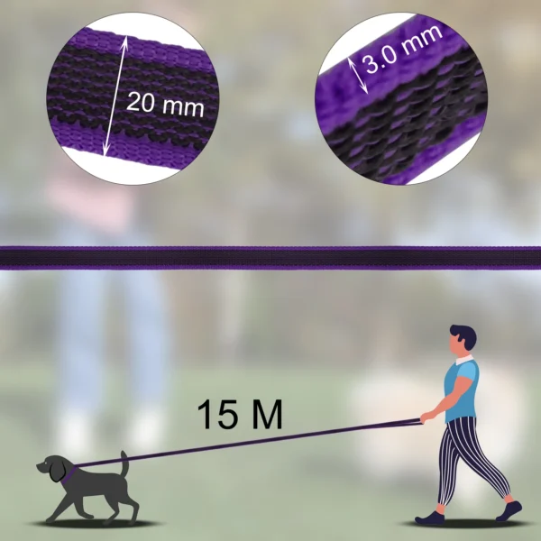 Adjustable Dog Leash – 1.5M to 15M Training & Walking - Image 24
