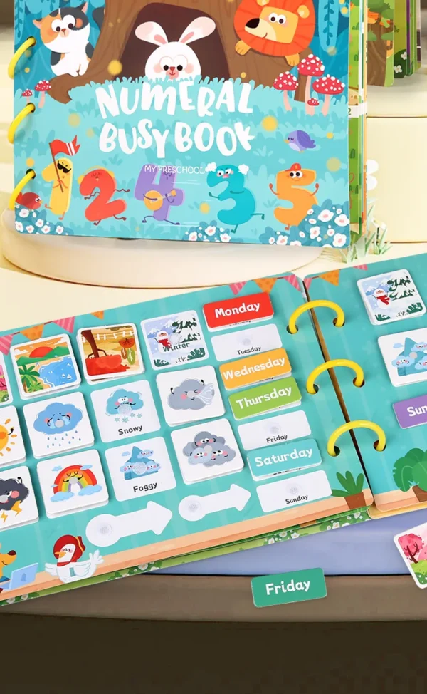 Montessori Baby Busy Book – Early Learning Toy for Toddlers - Image 27