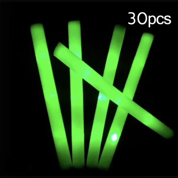 30Pcs Colorful LED Glow Sticks for Parties & Events - Image 13
