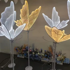 Creative Butterfly Wedding & Party Floor Lamp – 100cm