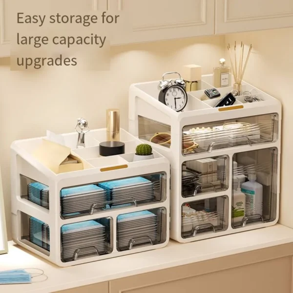 Large-Capacity Drawer Medicine Storage Box Organizer - Image 3