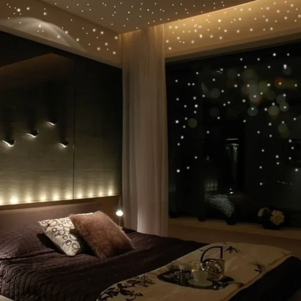 407pcs Glow in the Dark Star Wall Stickers - Image 5