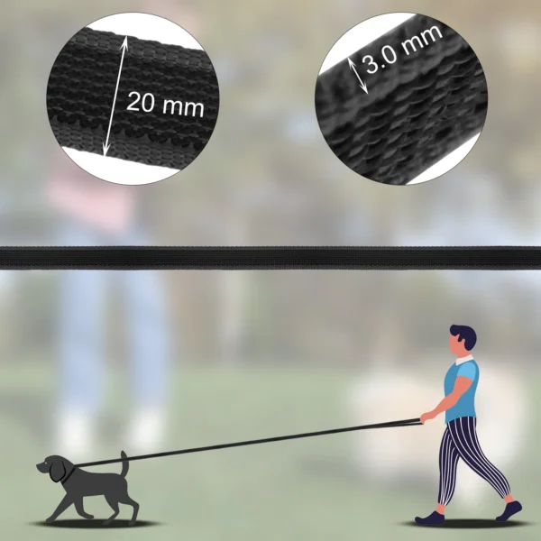 Dual-Color Medium & Long Dog Leash – 1.5M to 15M - Image 2