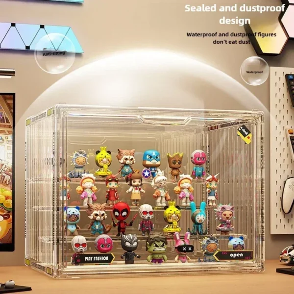 Large Acrylic Organizer for Figures & Blind Box Toys - Image 2
