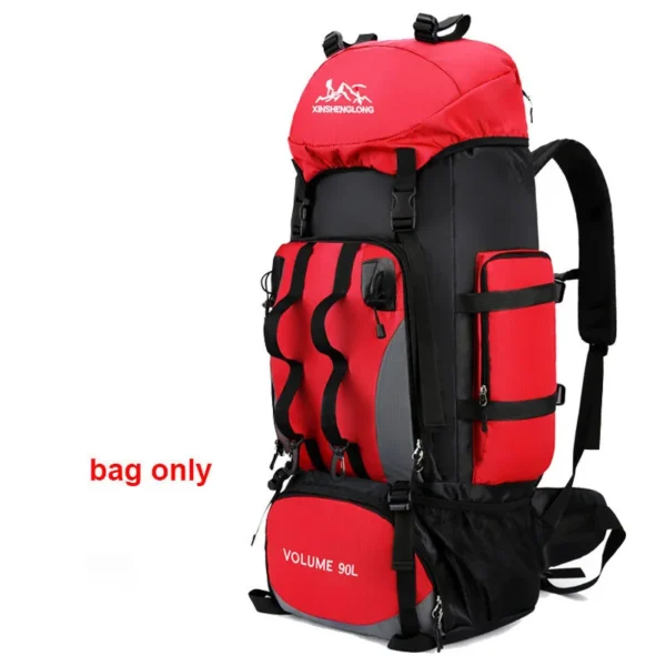 90L Waterproof Hiking Backpack - Large Capacity Rucksack for Outdoor Adventures - Image 8