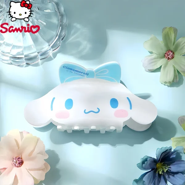 Cute Cartoon Hair Claw Clips for Women – Pink Accessory - Image 3