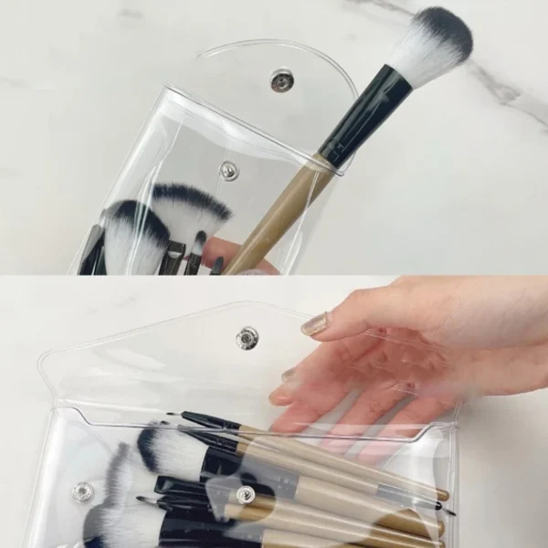 Portable Transparent PVC Cosmetic & Toiletry Bag - Image 13