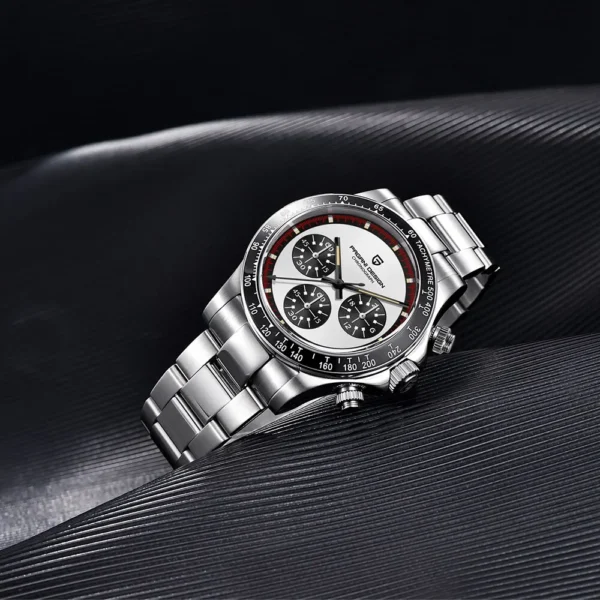 PAGANI DESIGN Men’s Quartz Chronograph Waterproof Watch - Image 6