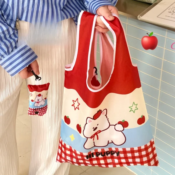 Eco-Friendly Foldable Shopping Bag – Large Capacity - Image 4