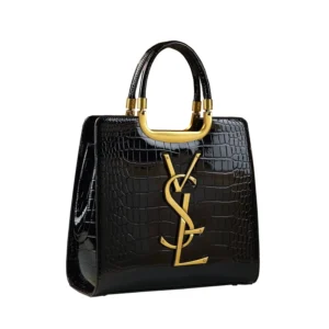 Women’s Crocodile Print Tote Bag – Shoulder & Crossbody