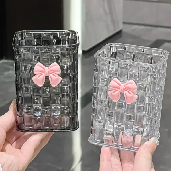 Clear Acrylic Makeup Brush & Cosmetic Storage Organizer - Image 13