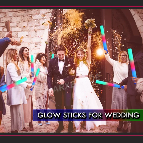 Colorful LED Foam Glow Sticks – Party & Event Fun - Image 13