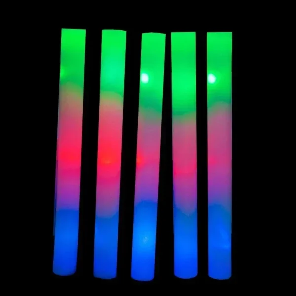 Colorful LED Foam Glow Sticks – Party & Event Pack - Image 7