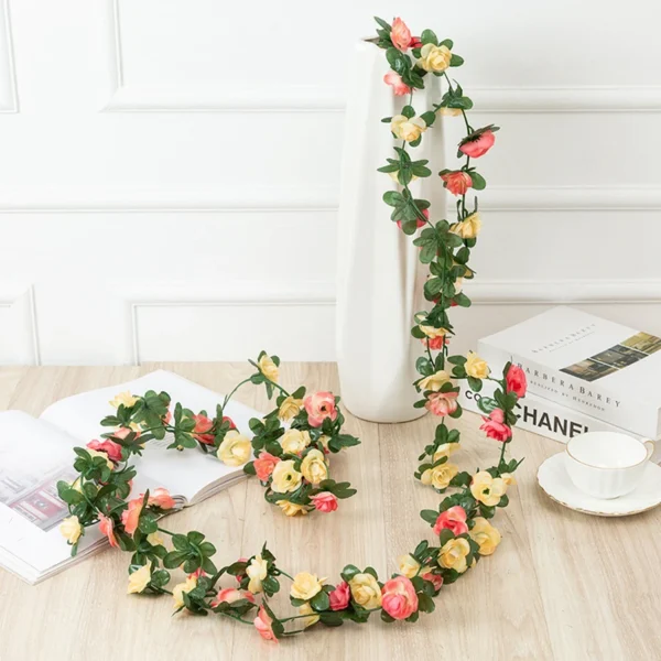 Artificial Rose Vine – Wedding & Home Decoration - Image 18