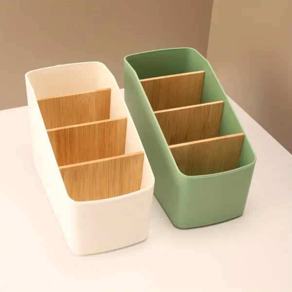 Remote Control Holder with 4 Compartments Organizer - Image 6