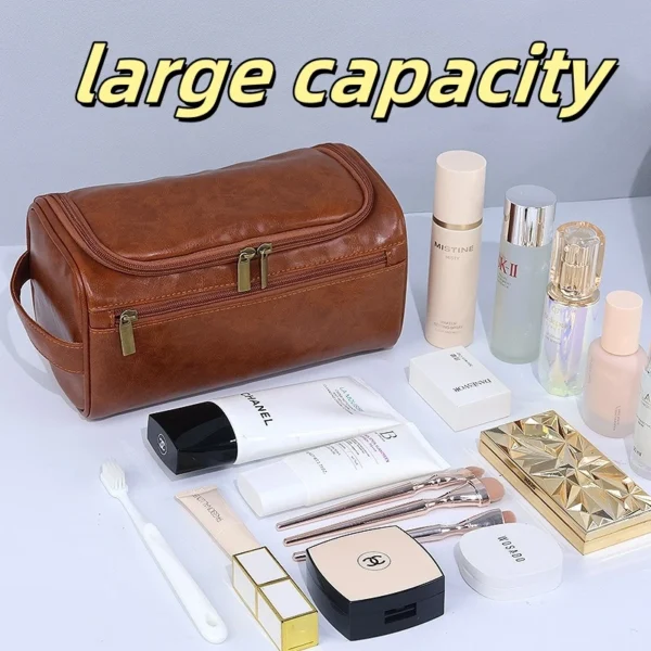Large-Capacity Waterproof Business Toiletry & Cosmetic Bag - Image 5