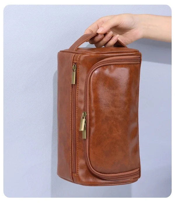 Large-Capacity Waterproof Business Toiletry & Cosmetic Bag