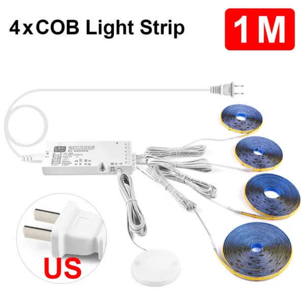 Rybakov COB LED Strip Touch Light 320 LEDs/m – Warm/Neutral - Image 50