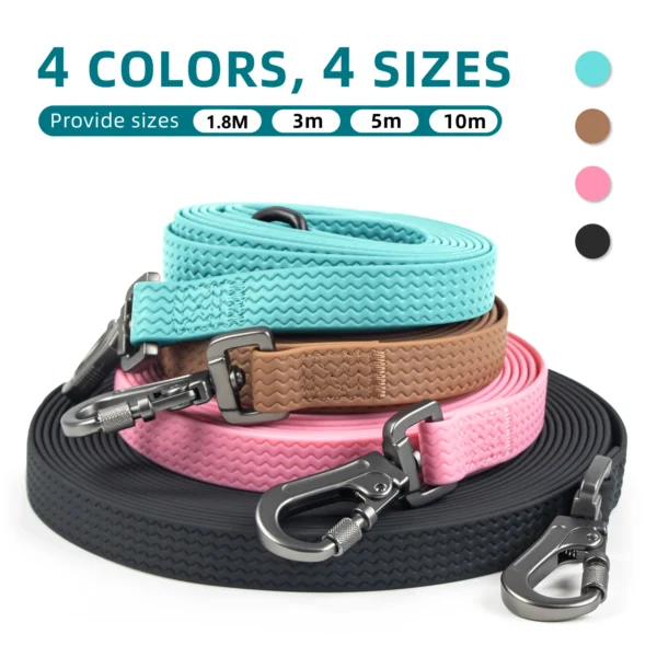 PVC Dog Leash – Non-Slip Waterproof Training Leash - Image 5