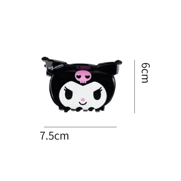 Cute Cartoon Hair Claw Clips for Women – Pink Accessory - Image 6