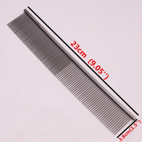 Copper Pet Grooming Comb – Knot Remover & Massage Tool - Image 15
