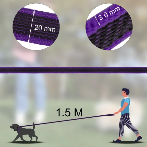 Dual-Color Medium & Long Dog Leash – 1.5M to 15M - Image 15