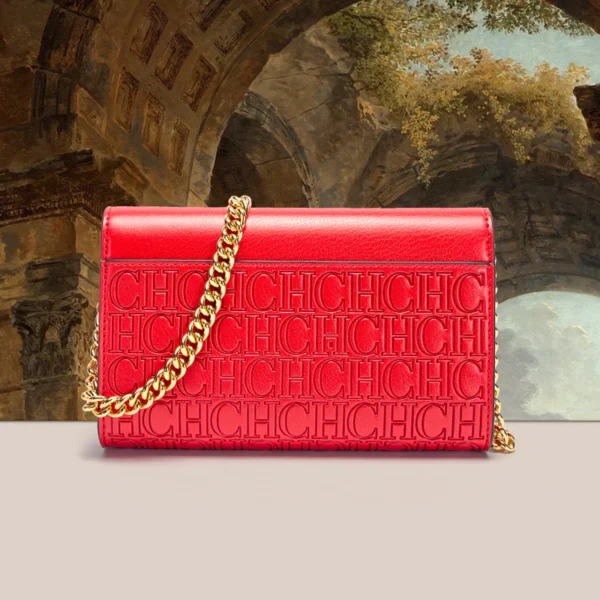 Women’s Minimalist PU Shoulder Bag with Chain Strap - Image 7