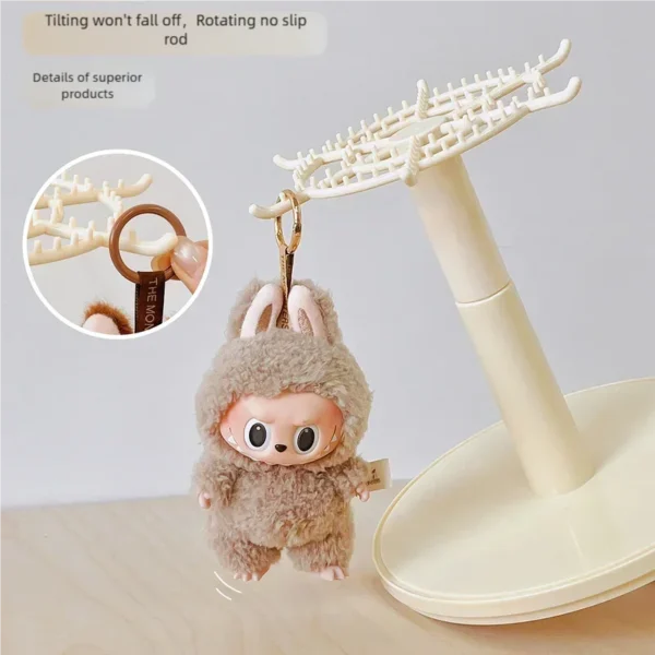 360° Rotating Transparent Display Box for Collectibles - Image 4