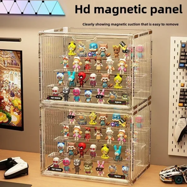 Large Acrylic Organizer for Figures & Blind Box Toys - Image 3