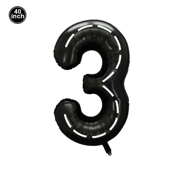 Race Car Birthday Balloon Set – 40-inch Fun Party Decor - Image 4