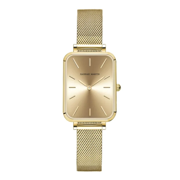 MAKAMBAKO Women’s Rose Gold Square Quartz Watch - Image 13