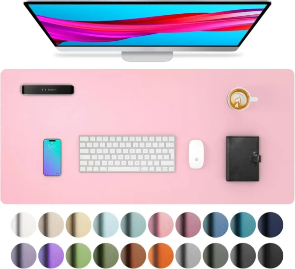 YSAGi Large PU Leather Desk Mat – Waterproof Mouse Pad - Image 10