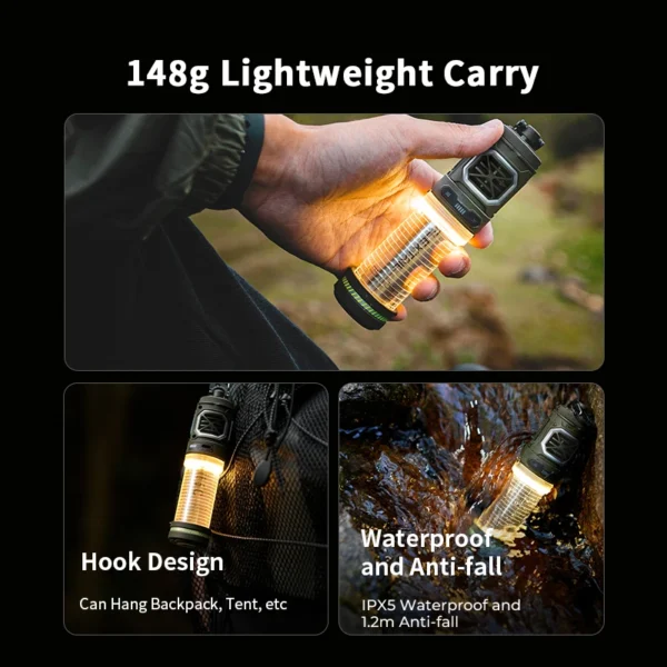 FLEXTAILGEAR TINY REPEL Mosquito Lamp & Repeller - Image 6