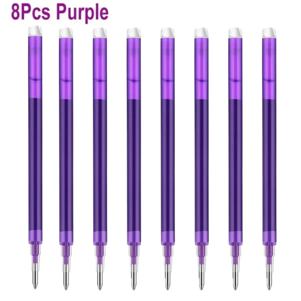 8-Color 0.7mm Retractable Erasable Gel Pen Set - Image 21