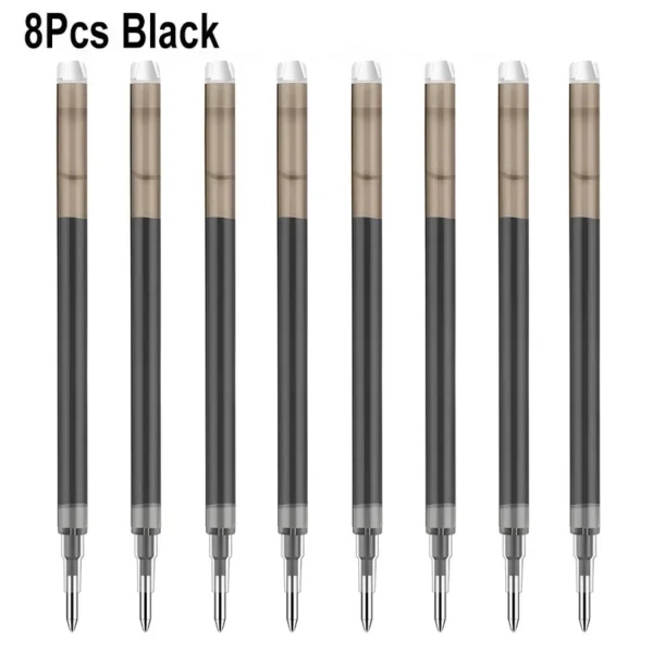 8-Color 0.7mm Retractable Erasable Gel Pen Set - Image 17