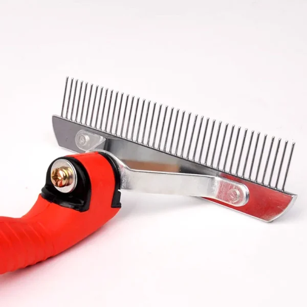 Large Dog Grooming Brush – Stainless Steel Rake for Long Hair - Image 15