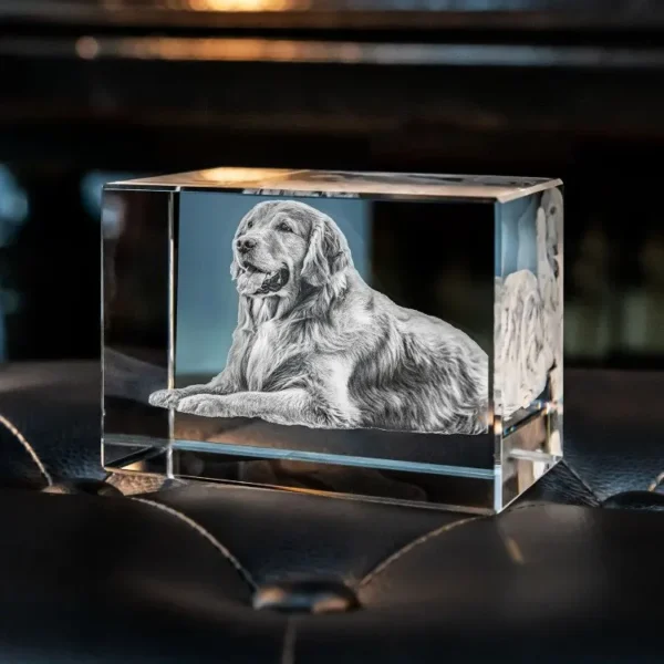 Personalized Pet Tribute Crystal Keepsake – Sympathy Gift - Image 12