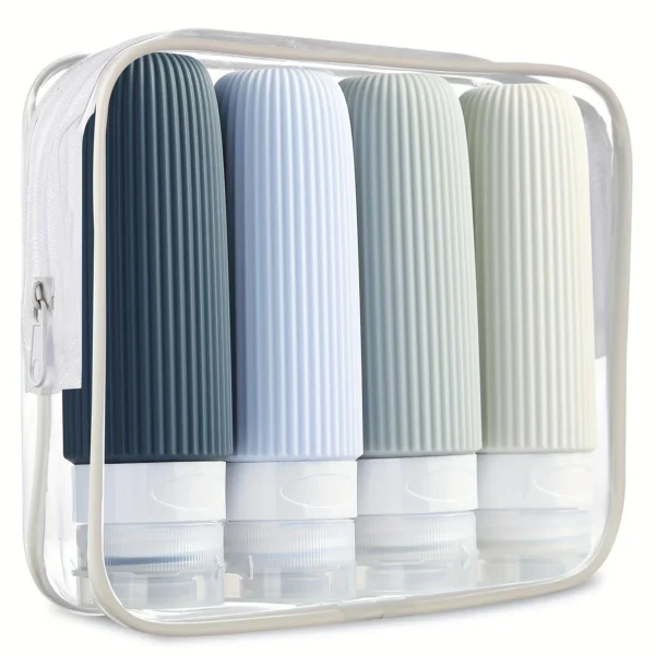 TSA Approved 3oz Silicone Travel Bottle Set - Image 6