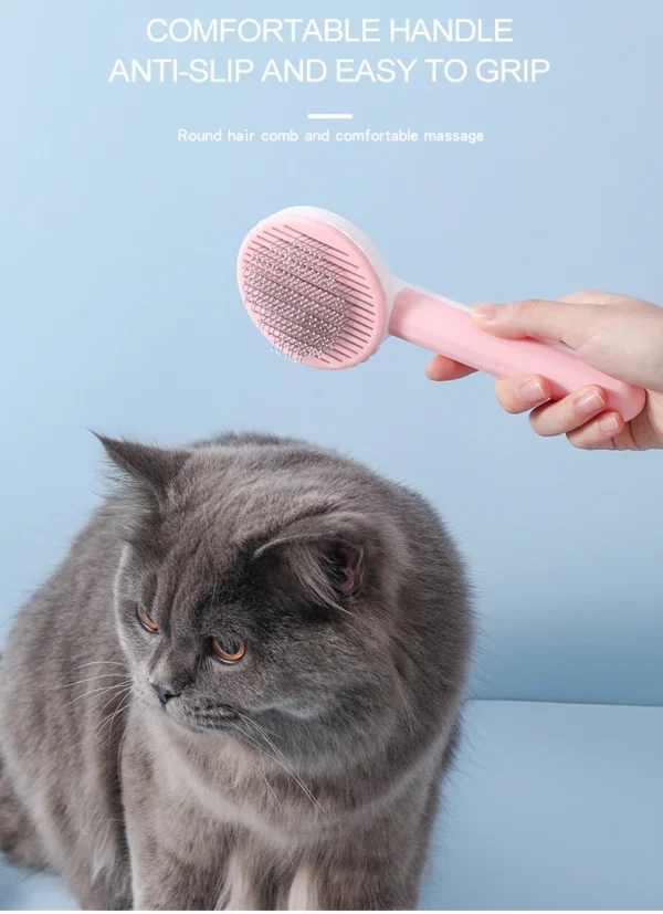 Cat Hair Removal Brush – Easy Grooming & Shedding Tool - Image 26